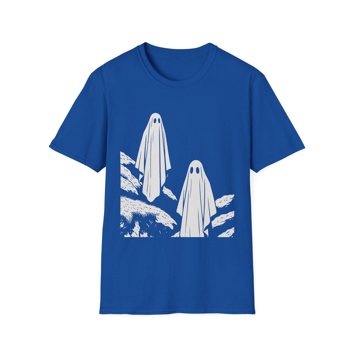 Ghostly Vibes T-Shirt: Halloween Ghost Lovers Gift