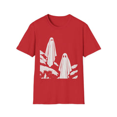 Ghostly Vibes T-Shirt: Halloween Ghost Lovers Gift