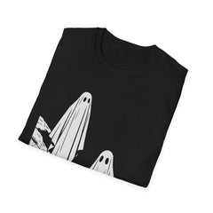 Ghostly Vibes T-Shirt: Halloween Ghost Lovers Gift