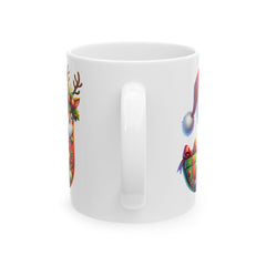 Christmas Letter J Mug