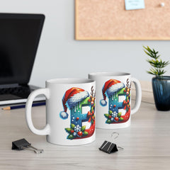 Christmas Letter B Mug