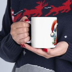 Reindeer Santa  I Mug | Christmas Ceramic Mug 11 oz
