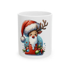 Reindeer Santa  I Mug | Christmas Ceramic Mug 11 oz
