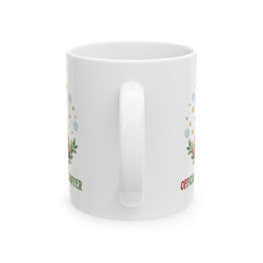 Golden Retriever with Santa Hat Official Cookie Sniffer Mug | Christmas 11 oz