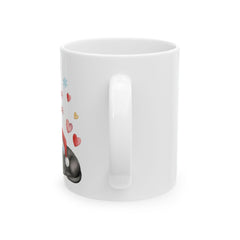 Paws and Kisses This Christmas Mug | Cute Sleeping Puppies Holiday Mug 11 oz