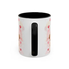 Teddy Bear with Heart Balloons Mug , Valentine Coffee Mug,Valentine Mug, Love Pattern Coffee Cup, Cute Gift for Her - image 5