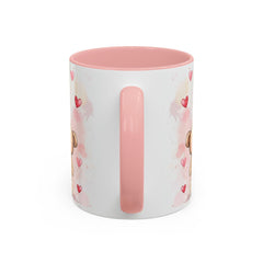 Teddy Bear with Heart Balloons Mug , Valentine Coffee Mug,Valentine Mug, Love Pattern Coffee Cup, Cute Gift for Her - image 11