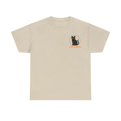 Halloween Cat Tee: Not Lucky, Just Cursed - Spooky T-Shirt