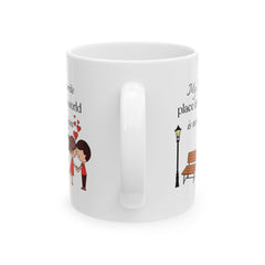 Valentine MugMy Favorite Place Is Next To You Mug ,Romantic Couple Coffee Mug, Love Quote Gift for Him Her, Anniversary Valentine Gift 11 oz