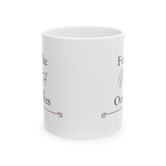 Valentine Mug for Couples – For the Love of Our Lives Coffee Mug, Romantic Gift