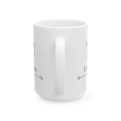 Valentine Mug for Couples – For the Love of Our Lives Coffee Mug, Romantic Gift