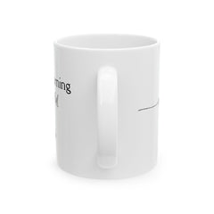 Valentine Mug for Him or Her – Coffee Heart Mug, Romantic Love Gift for Couples, 11 oz