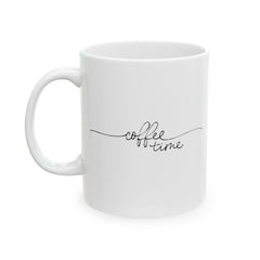 Valentine Mug for Him or Her – Coffee Heart Mug, Romantic Love Gift for Couples, 11 oz