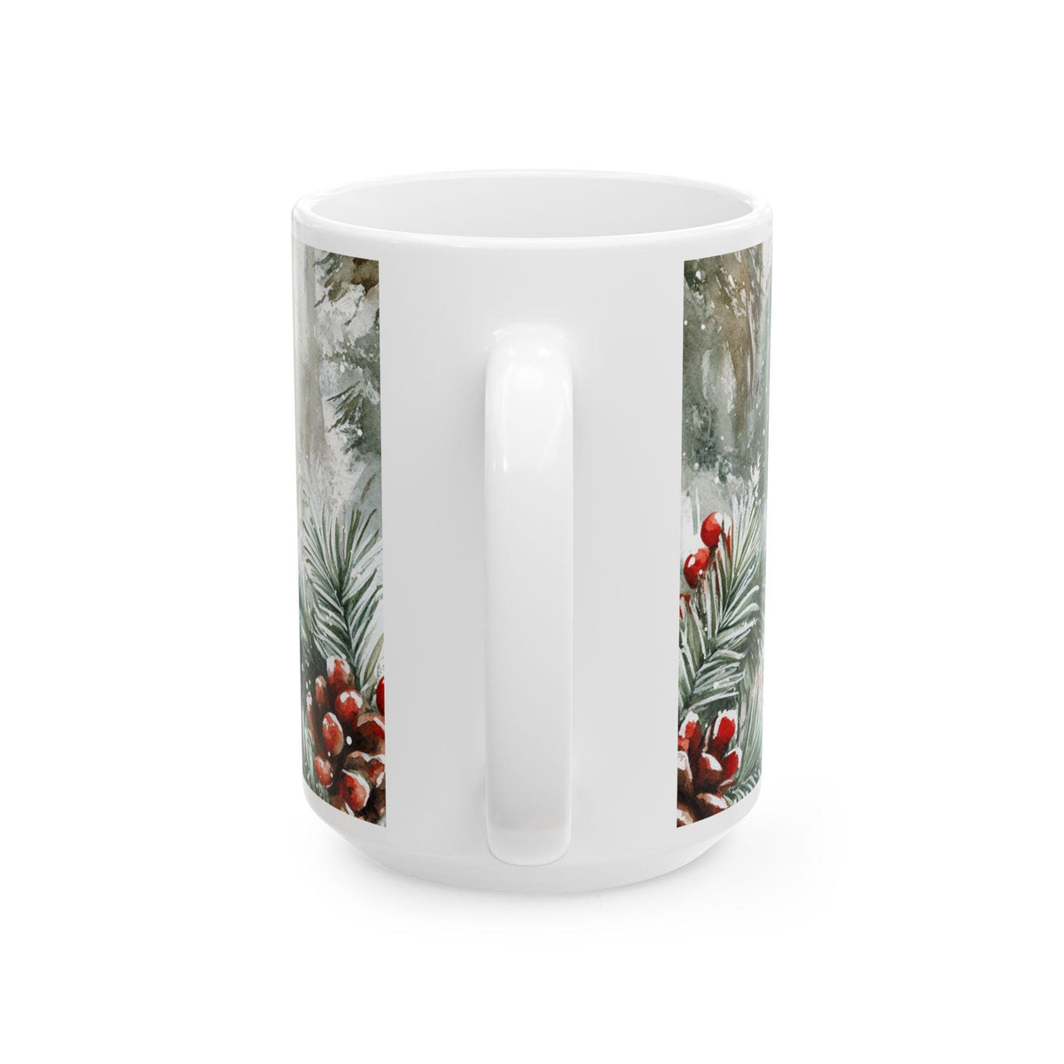 Highland Cow Mug | Ceramic Mug 15 oz Holiday Mug
