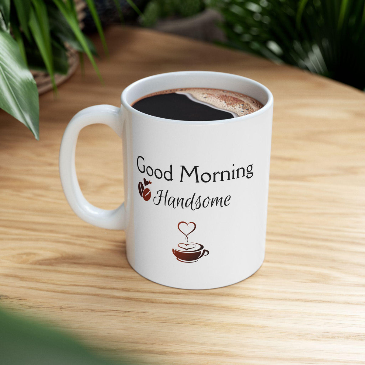 Valentine Mug for Him – Handsome Coffee Mug, Romantic Love Gift for Boyfriend or Husband