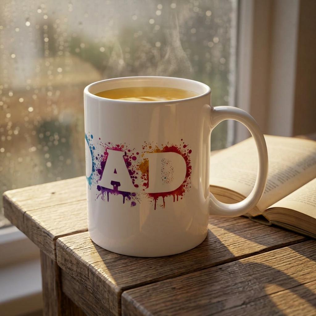 Dad Mug, Fathers Day Mug, Gift for Dad, Best Dad Ever Coffee Mug, Funny Dad Mug, Fathers Day Gift from Kids,Ceramic Mug, (11oz, 15oz)