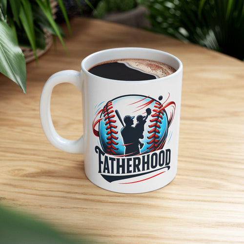 Baseball Dad and son Mug, Baseball Father Coffee Mug, Sports Dad Gift, Game Day Mug for Dad, Fathers Day Baseball Mug