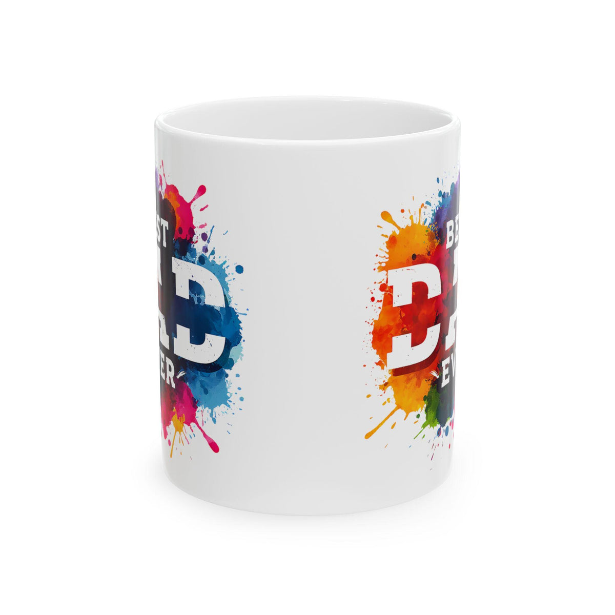 Best Dad Ever Coffee Mug, Fathers Day Mug, Dad Gift from Daughter Son, Ceramic Mug for Dad, Cute Dad Cup