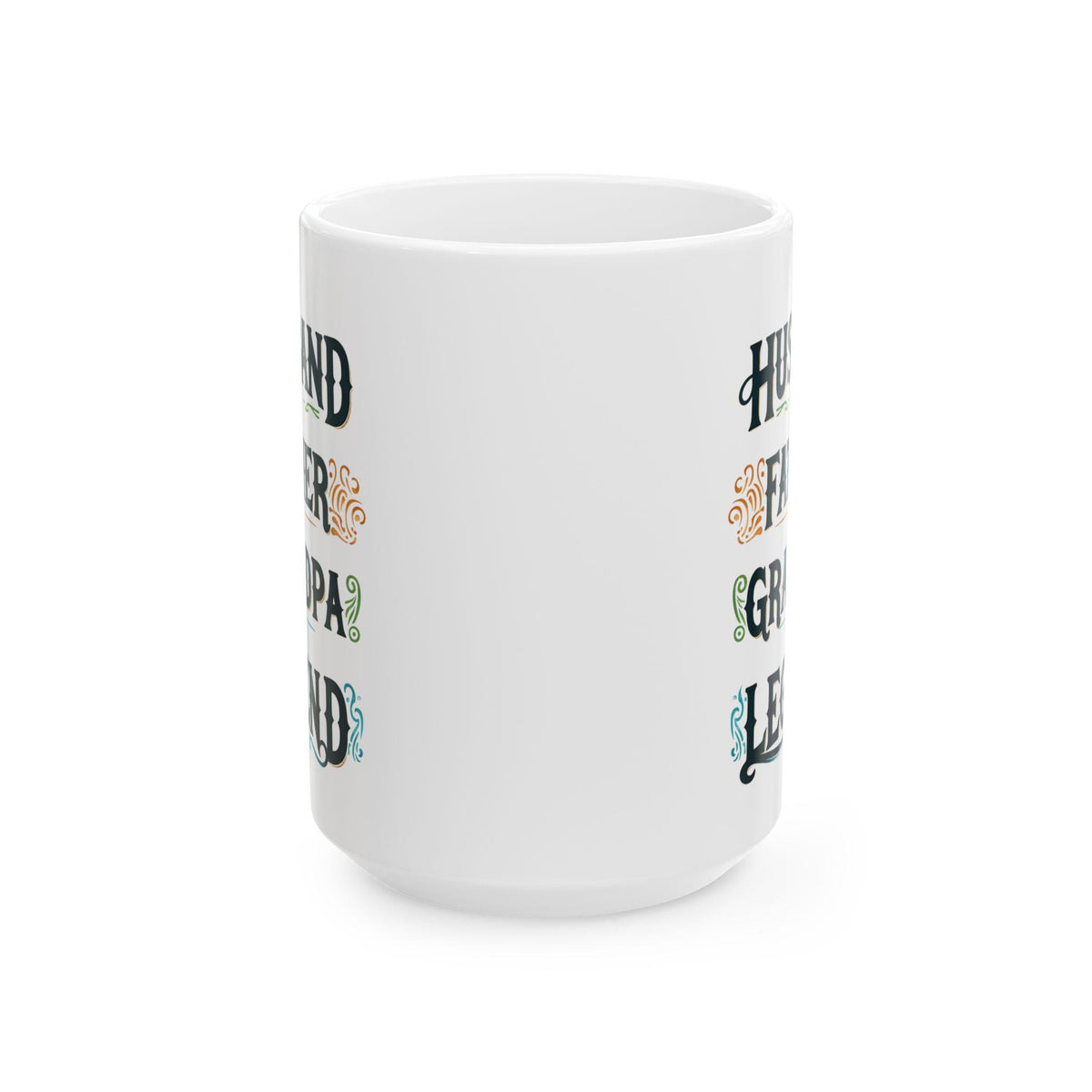 Husband Father Grandpa Legend Mug, Funny Grandpa Coffee Mug, Fathers Day Gift for Grandpa, Family Man Mug, Dad Gift