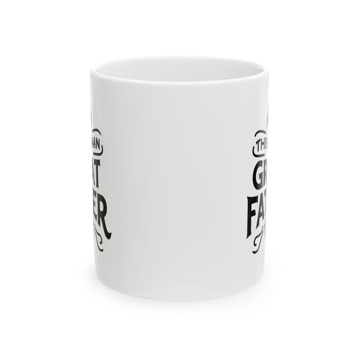 The Men Great Father Mug, Family Mug, Dad Coffee Mug, Parents Gift, Cute Family Coffee Cu,Fathers Day